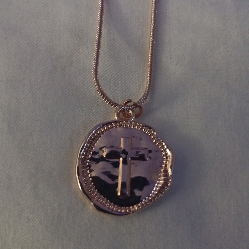 Rose gold necklace